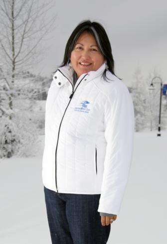 Sharon at Jeux du Canada Winter Games, Whitehorse, 2007